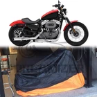 For Harley Sportster 1200 Motorcycle Cover XL Waterproof Outdoor Rain Dust Sun