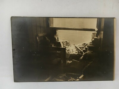 German Revolution Berlin Postcard 1919 RPPC Strassenkampf Bolshevik Window 1918