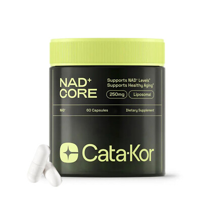 NAD+ Supplement Capsule for Active Adults - Anti-Aging, Improves Energy & Focus