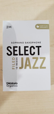 D'Addario Soprano Saxophone Select Jazz Filed 10 Reeds 2M