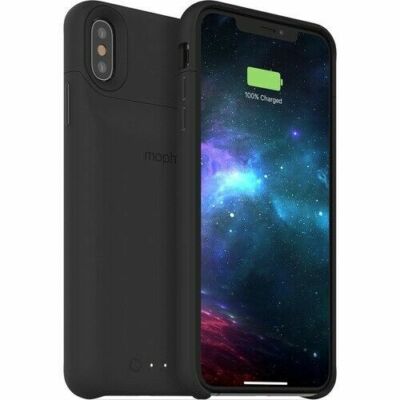 MORPHIE JUICE PACK ACCESS FOR IPHONE XS MAX, BLACK *DISTRESSED PKG