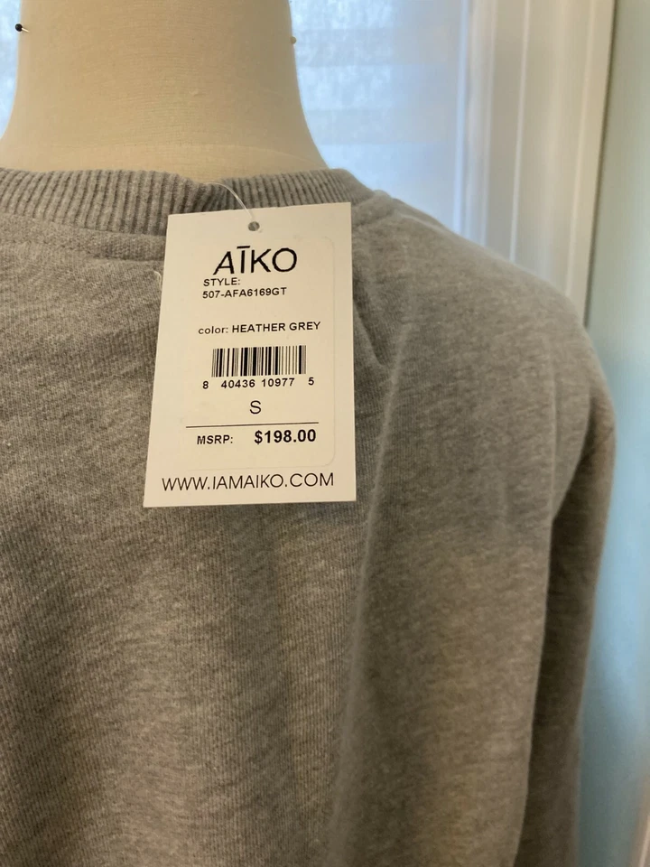 Sudadera AIKO "Aloha New York" Giacomo. Talla pequeña, nueva con etiquetas Foto 2 de 4