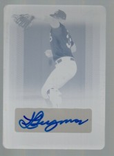 2017 Leaf Perfect Game Nat'l Auto Printing Plate Cyan #BALG1 Luis Roberto Guzman