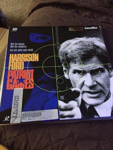 Patriot Games Laser Disc Laserdisc Used With Sleeve - Picture 3 of 8
