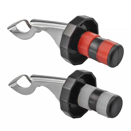 2pcs Bottle Stopper Wine Champagne Saver Stopper Beer Seal Sealer Stopper