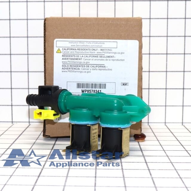 Whirlpool WP8578341 Washing Machine Water Inlet Valve Replacement-image