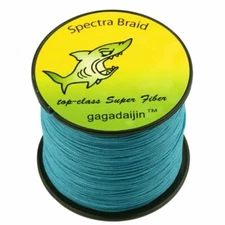 100/300/500M GA Sea Braided Fishing Line 4 Strands Strong Testing 10-100 Pounds