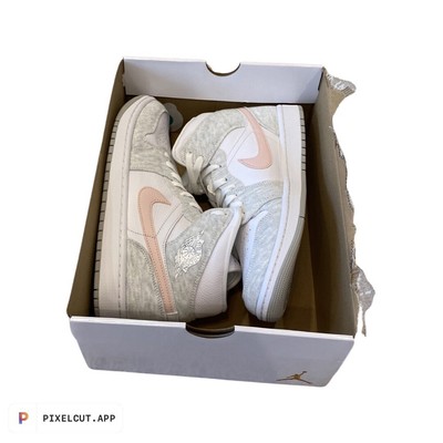 US W Size 11.5/ M Size 10 Nike Jordan 1 Mid SE White Light  display picture 1