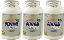 3 x Multivitamin Multimineral Central Silver for Adults 50+ 300 tablets/bottle
