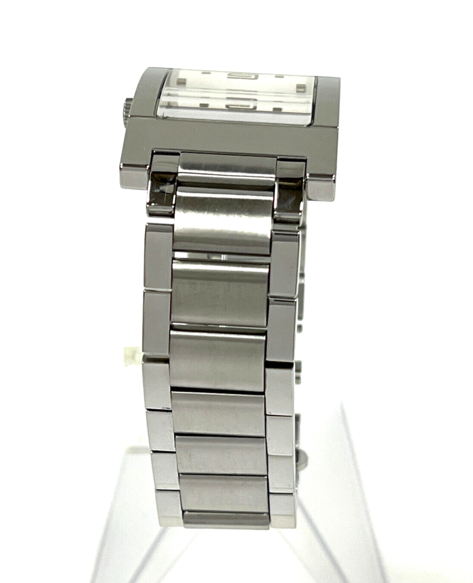 Gucci 7700M Stainless Steel White Dial Swiss Quartz Men's Watch | eBay