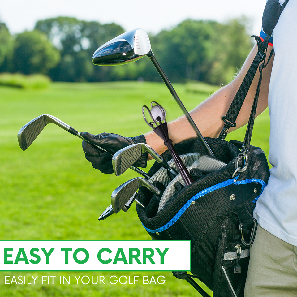 Aluminum Alloy Golf Ball Retriever 6 pocket Golf Ball Picker Golf