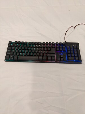 SkyTech Membrane Gaming Keyboard with Rainbow Lighting