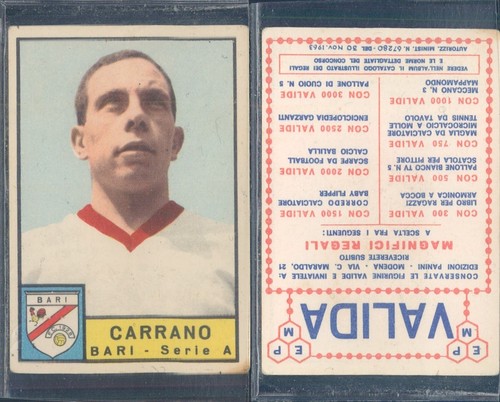 Figurine Panini Originale 1963/64 - Messina (équipe) - Neuve Jamais Collée
