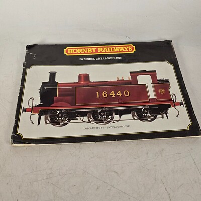 OO gauge HORNBY RAILWAY MODEL RAILWAYS CATALOGUE