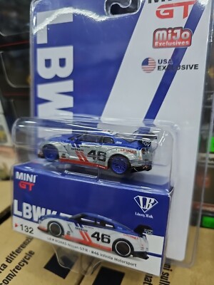 ミニカー minigt No.132 LB WORKS GTR R35 infenite Mini GT 132 Nissan GT-R R35 Liberty Walk - Infinite *Chase