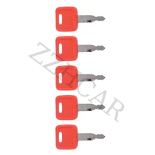 5Pack Keys For John Deere Hitachi Excavator Case Dozer New Holland H800 AT194969