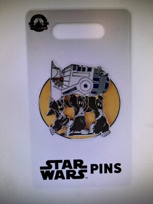 2023 Disney Star Wars Cartoon R2D2 And Jawas OE Pin NEW