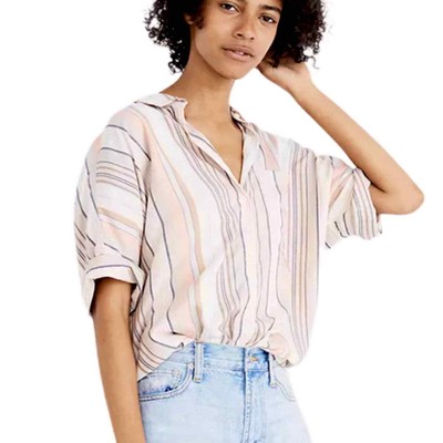 Madewell Courier Shirt Alwin Stripe 