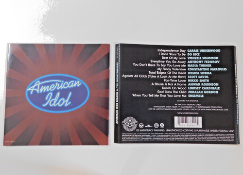 American Idol Season 4: The Showstoppers - CD Disc & Inserts Only - Picture 2 of 2