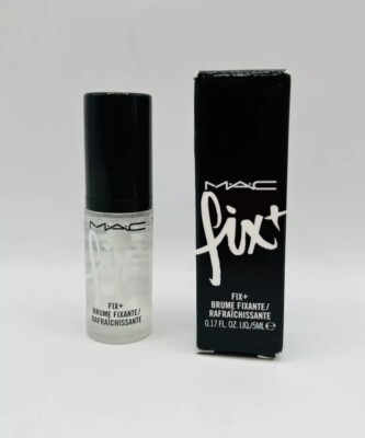 MAC Fix + Skin Refresher Finishing Mist Spray 0.17oz 5mL Travel Mini Sample New