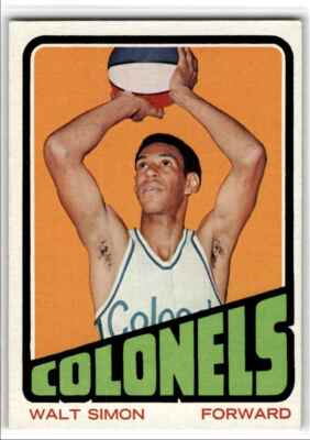 1972-73 Topps Walt Simon Kentucky Colonels #224
