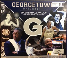 GEORGETOWN HOYAS - College Basketball Vault - John Reagan - LIKE NEW!! w/slip