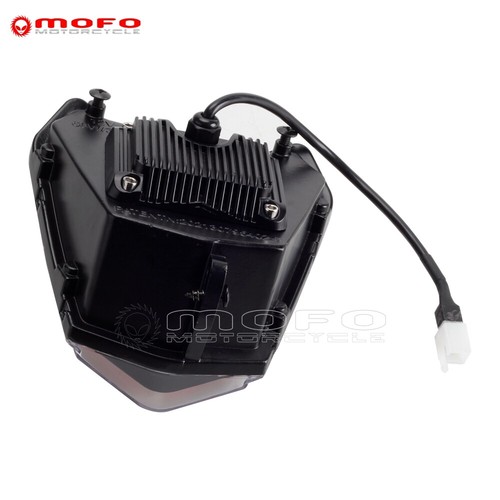 E8 LED Headlight DRL Head Lamp For KTM XCW EXC SXF 150 250 300 350 450 FE CRF WR - Picture 7 of 10