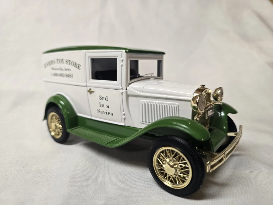 Liberty Classics Die Cast Bank Ford Model A Delivery Van “Evers Toy Store”  - Image 2 of 4