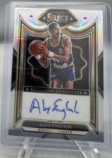 2024-25 Panini Select - Alex English #SC-ALX Denver Nuggets - Silver AUTO