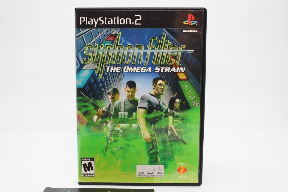 Refurbished PS2 Syphon Filter The Omega Strain Complete CIB Excellent BL Mint - Image 2 of 4