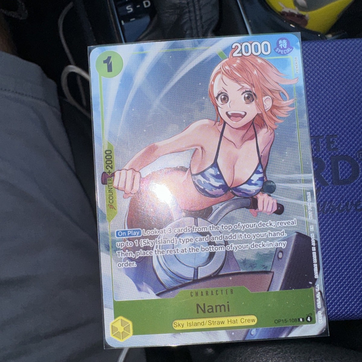 OP15-108 Nami Dash Pack English Adventure On Kamis Island One