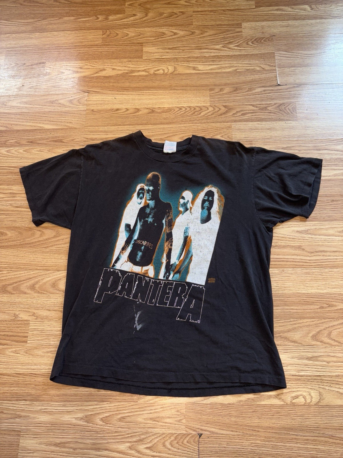 Vintage 1993 Single Stitch Pantera Band The Good The Bad And The Vulgar XL Tee