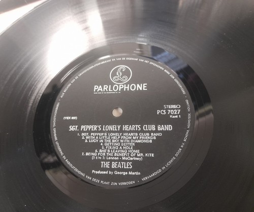 The Beatles Sgt. Peppers Lonely Hearts Club Dutch Pressing Vinyl LP Album Record - Picture 8 of 9