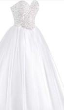 Wedding Gown Size 4 White