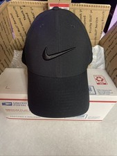 Men Nike Dri Fit Club Structured Swoosh Golf Cap Size L/XL Black FB5625-011 NWT