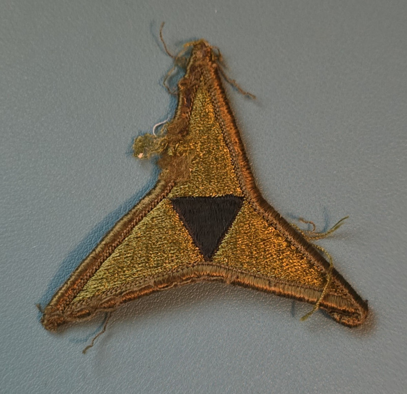 COLD WAR-US Army 3rd Corps Shoulder Sleeve Patch-Sew/Iron On-Subdued-Off Uniform