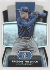 2012 Bowman Platinum Cutting Edge Stars Die-Cut Freddie Freeman #CES-FF 00h0
