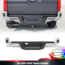 For 2024-2026 Toyota Tacoma Steel Rear Bumper Off-road Sturdy Back Bumper