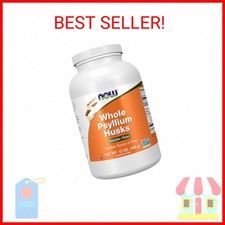 NOW Foods Supplements, Whole Psyllium Husks, Granule, Non-GMO Project Verified,
