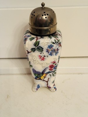 Midwinter Chintz Lorna Done Sugar Shaker Vintage Porcelain Blue Bird