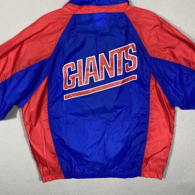 Vintage Apex One New York Giants Jacket Windbreaker Large Lightweight New NWT