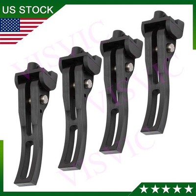 Universal Replacement Parts for Hard/Soft Folding Tonneau Cover Rear Clamps 4PC 
