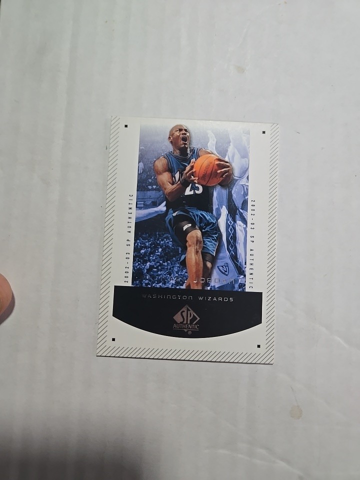 2002 Upper Deck SP Authentic # 99  Michael Jordan Wizards