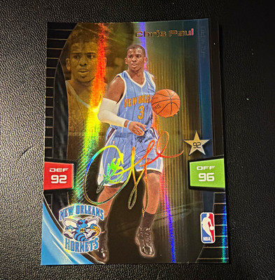 Panini 2009-10 Adrenalyn XL Ultimate Signature Insert Chris Paul Hornets #92