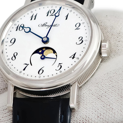 Breguet Classique Moonphase 9087BB29964 30 mm White Dial