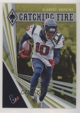 2019 Panini Phoenix Catching Fire Yellow 70/75 DeAndre Hopkins #17 2r7