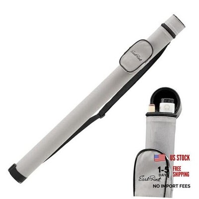 EastPoint Pool Cue Case - Gray, 6.5 x 31.5 x 3.74 in - Zippered Pouch for