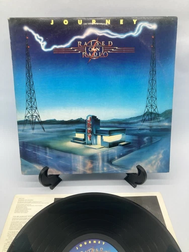 Journey Raised On Radio Vintage Vinyl LP 1986 Columbia Record OC 39936