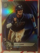 2022 Bowman Platinum - Josh Lowe #81 (RC)