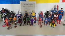 Marvel Action Figuren Sammlung: Aquaman, Superman, Arrow, Marvel Justice League